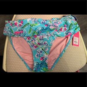 🔴SOLD🔴 NWT Lily Pulitzer Lagoon Sarong Swim 12